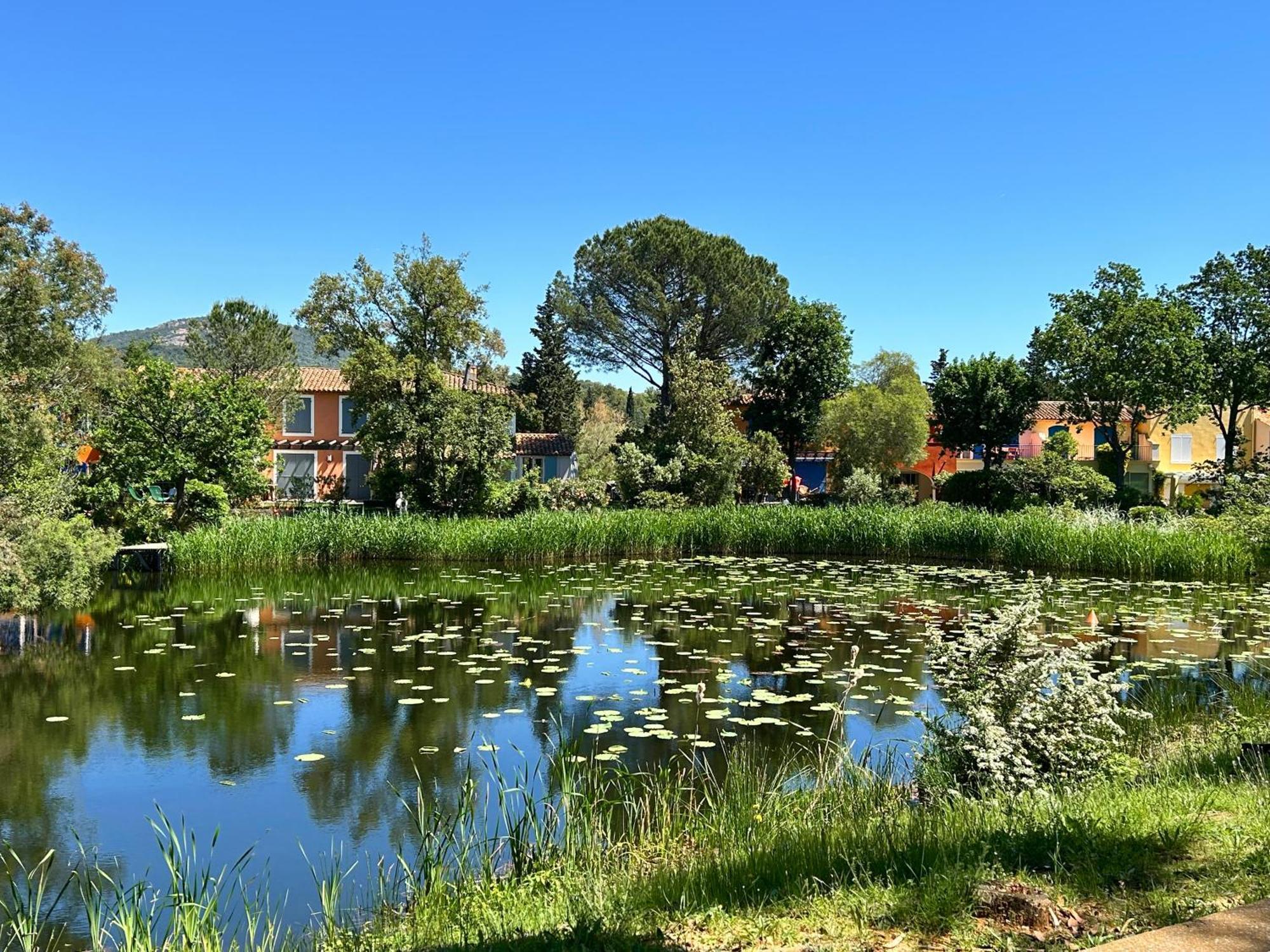Les Restanques Vue Mer Roses 1070 Rez De Jardin Grimaud Buitenkant foto